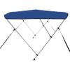 Toldo Bimini De 3 Arcos Azul 183x196x137 Cm Vidaxl