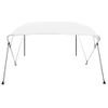 Toldo Bimini De 4 Arcos Blanco 243x196x137 Cm Vidaxl