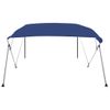 Toldo Bimini De 4 Arcos Azul 243x180x137 Cm Vidaxl