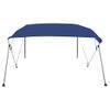 Toldo Bimini De 4 Arcos Azul 243x210x137 Cm Vidaxl