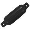 Parachoques Para Barco 4 Unidades Pvc Negro 41x11,5 Cm Vidaxl