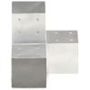 Conectores De Postes En Y 4 Uds Metal Galvanizado 101x101 Mm Vidaxl