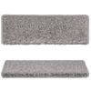 Alfombras De Peldaños De Escalera 15 Uds Gris 65x21x4 Cm Vidaxl