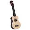 Juego De Ukelele Soprano Para Niños Con Funda Madera Clara 21" Vidaxl