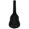 Funda Para Guitarra Clásica 4/4 Tela Negro 100x37 Cm Vidaxl