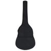 Funda Para Guitarra Clásica 3/4 Tela Negro 94x35 Cm Vidaxl