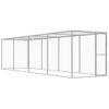 Jaula Para Gatos Acero Galvanizado 6x1,5x1,5 M Vidaxl