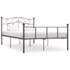 Estructura De Cama De Metal Gris 120x200 Cm Vidaxl