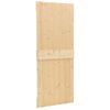 Puerta De Madera Maciza De Pino 80x210 Cm Vidaxl