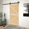 Puerta De Madera Maciza De Pino  90x210 Cm Vidaxl