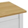 Rogal Mesita Noche Hill Range 2 Uds Madera Pino Blanco 46x35x49,5 Cm Rogal