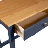 Mesa Consola Hill Con 2 Cajones Madera Pino 110x45x74 Cm Vidaxl