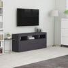 Mueble Para Tv Madera Contrachapada Gris 120x30x50 Cm Vidaxl