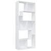 Estantería Librería Madera Contrachapada Blanco 67x24x161 Cm Vidaxl