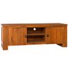 Mueble Para Tv Madera Maciza De Teca 110x30x40 Cm Vidaxl