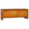 Mueble Para Tv Madera Maciza De Teca 110x30x40 Cm Vidaxl