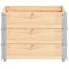 Collares De Caja De Pallet 3 Uds Madera Maciza De Pino 60x80 Cm Vidaxl