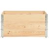 Caja De Palés 3 Unidades Madera Maciza De Pino 80x120 Cm Vidaxl