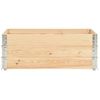 Caja De Palés 3 Unidades Madera Maciza De Pino 50x150 Cm Vidaxl