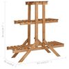 Soporte Para Plantas De Madera De Abeto 83x25x83 Cm Vidaxl