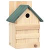 Casa Para Pájaros 4 Unidades Madera De Abeto 23x19x33 Cm Vidaxl