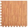 Alfombrillas De Goma Eva Vetas De Madera 12 Uds 4,32 ㎡ Vidaxl