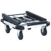 Carrito De Transporte Plegable De Aluminio Plateado 150 Kg Vidaxl