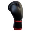 Buffalo Winner Guantes De Boxeo Negro Con Rojo 10oz