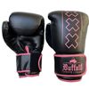 Guantes De Boxeo Buffalo Outrage Negro Con Rosa 10oz