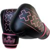 Guantes De Boxeo Buffalo Outrage Negro Con Rosa 10oz