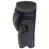 Guantes De Boxeo De Cuero De Búfalo Negro 12oz