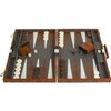 Backgammon Búfalo Piping Marrón 38 X 48 Cm