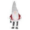 Figura Del Amigo Invisible Led 80 Cm Rojo/gris De Plástico Y Poliéster