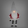 Figura Del Amigo Invisible Led 80 Cm Rojo/gris De Plástico Y Poliéster