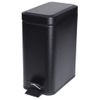 Cubo De Basura Con Pedal Negro Mate 5 L Excellent Houseware