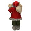 Figura Papá Noel De Poliresina 22x14x47 Cm Rojo Ecd Germany