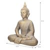 Estatua De Buda Sentado Figura De Piedra Artificial Ecd Germany