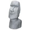 Estatua De La Cabeza De Moai Rapa Nui Tiki 56cm Gris Ecd Germany