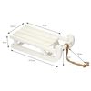 Trineo Deco 25 Leds Blanco Cálido 31,5x14,5x10,5cm Blanco Ecd Germany