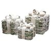 Set De 3 Cajas De Regalo Led Verdes Con Temporizador Ecd Germany