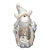 Figura Decorativa De Muñeco De Reno 51 Cm Blanco Ecd Germany