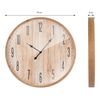 Reloj De Pared Analógico Redondo Ø 76 Cm Ecd Germany