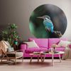 Círculo De Papel Pintado The Kingfisher 142,5 Cm Wallart