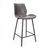 Taburete De Bar Polipiel Beau 99 X 55 X 47 Cm - Gris