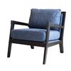 Sillón De Tela Morris 77 X 66 X 72 - Azul