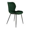 Silla De Comedor De Terciopelo Shawn 51 X 46 X 84 Cm - Verde