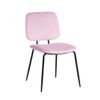 Silla Del Comedor De Tela Jerry 60 X 50 X 90 Xm - Rosa