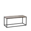 Mesa Auxiliar Metal Fien 100 X 40 X 44 Cm - Gris