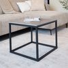 Mesa Auxiliar Metal Fien 50 X 50 X 44 Cm - Gris