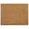 Mesa Revistero Madera Maciza De Roble 45x35x55 Cm Vidaxl